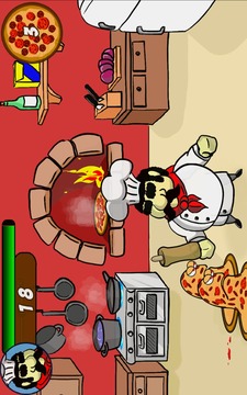 Cook VS Angry Pizzas Free游戲截圖4