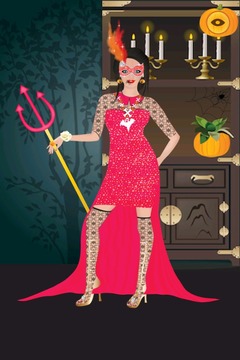 Halloween Girl Dress Up Game游戏截图4