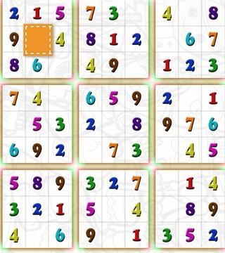 Sudoku puzzles for all游戲截圖3
