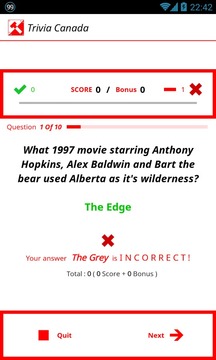 Trivia Canada游戏截图4