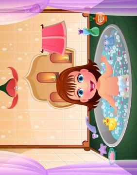 Baby Princess Royal Bath游戲截圖1