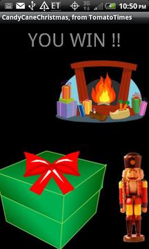 Christmas candy cane drop game游戲截圖2