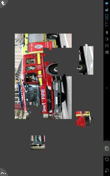 Fire Truck Jigsaw Puzzle游戲截圖3