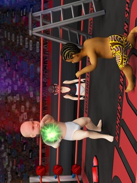 Kids Royal Wrestling Rumble Piledriver Stars Mania游戲截圖1