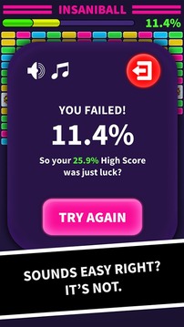 Insaniball - A very hard game游戲截圖4