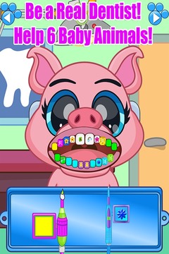 Baby Animal Pet Dentist Office游戲截圖5