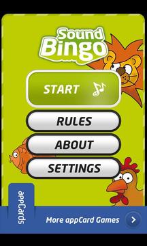 Sound Bingo for appCards?游戲截圖3