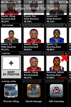Fantasy Football Top Trends游戲截圖3