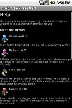 Droid Attack (Free)游戲截圖3