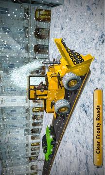 Snow Blower Truck Simulator: Ski Resort ATV Rider游戲截圖3