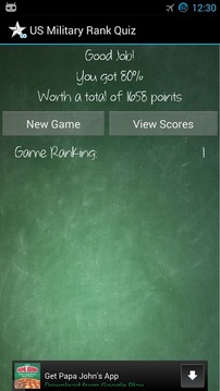 US Military Rank Quiz游戲截圖5