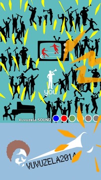 Vuvuzela Afro 2014游戲截圖1