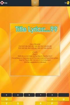 Guess Lyrics: SLIPKNOT游戲截圖2
