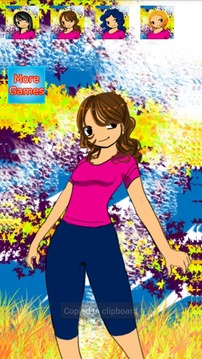 Taenieshas Hair Dressup游戲截圖2