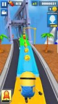 Super Minion Banana rush Adventure :subway surfing游戲截圖5