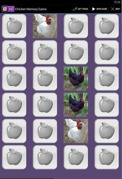 Chicken Memory Game游戲截圖3