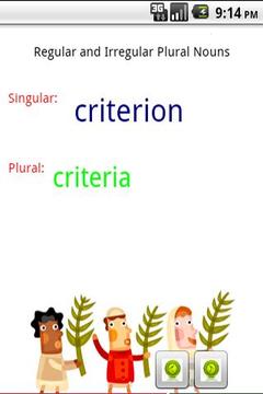Grammar - Singular Plural游戲截圖1