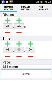 Running pace calculator游戲截圖3