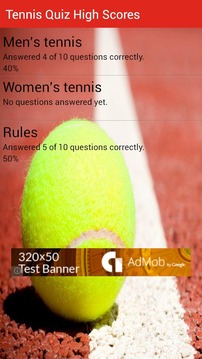 Tennis Quiz游戲截圖5