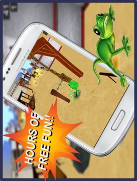 Lizard Run 3D: Speed Dash游戲截圖1