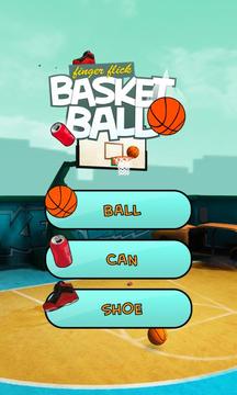 Finger Flick Basketball 3D游戲截圖1