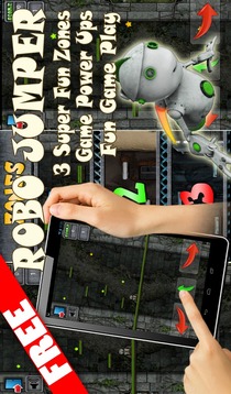 FREE Robot Jump Jumping Game游戲截圖1