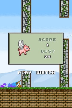 Flappy Pets - puppy bird cat!游戲截圖5