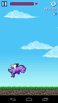 Flappy Dino and the sheeps游戲截圖4