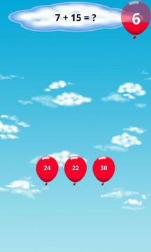 Math Balloon Trouble游戲截圖2