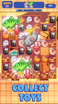 Connect - Cats Adventure游戲截圖1