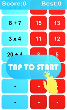 Tap Math Puzzle - Workout Kids游戲截圖5