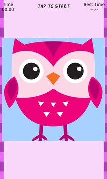 Tiny Cute Owl Sliding Puzzle游戲截圖5