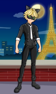 Dress up Cat Noir Miraculous游戲截圖1