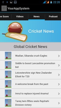 Bazinga Live Cricket Scores游戲截圖4