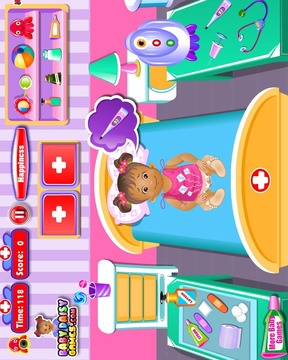 Baby Daisy Got Sick游戲截圖1