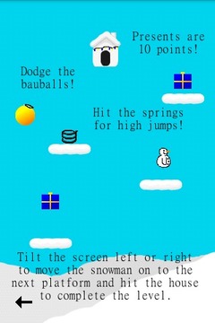 Snowman Jump游戲截圖4