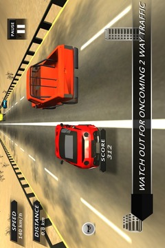 Traffic Race 3D - Highway XMas游戲截圖4