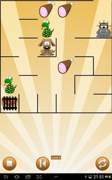 Bulldog find bones Maze puzzle游戲截圖5