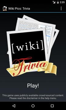 Wiki Pics: Trivia游戲截圖1