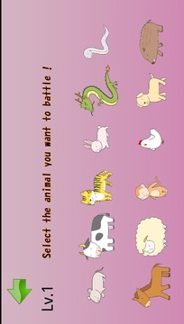 Animal Battle - Hit Balls Edit游戲截圖2