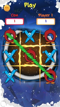 Alien&Chicks: OX (Tic Tac Toe)游戲截圖5