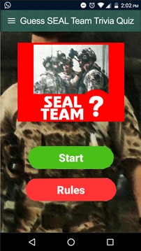 Guess SEAL Team Trivia Quiz游戲截圖4