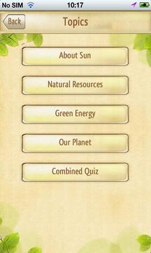 ES Green Quiz游戲截圖2