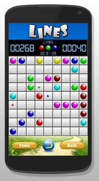 Lines 98 Classical Color Balls游戲截圖2