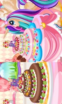Pony Princess Cake Decoration游戲截圖5