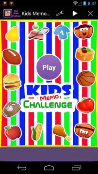 Kids Memo Challenge游戲截圖1