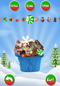 Christmas Cupcakes Maker FREE游戲截圖1