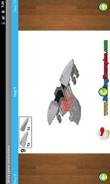 Lego space instructions游戲截圖5