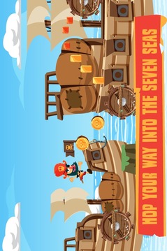 Pirate Hop Saga: Coin Raider游戲截圖4
