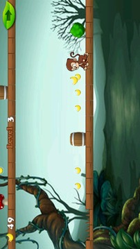 Monkey Jump In Rainforest游戲截圖1